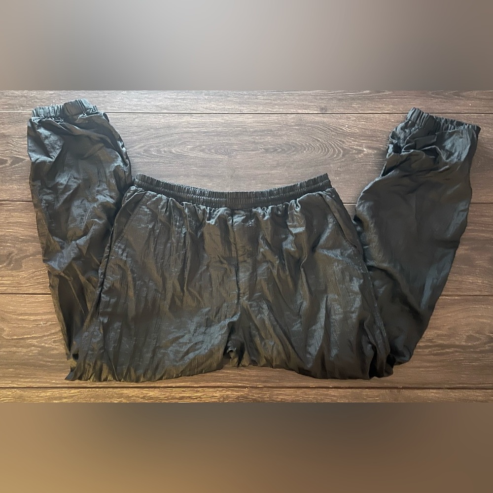 ♦️SOLD♦️CHRISTIAN DIOR Black Nylon Activewear Track Pants X Size : Large - Picture 1 of 7